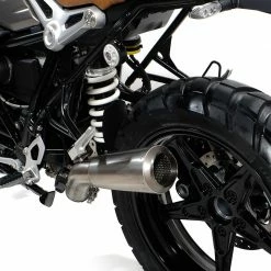 Terminali Unit Garage Marmitta Bassa In Titanio + Supporto