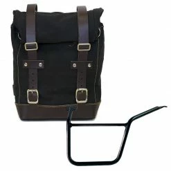 Valige Laterali Kit Borsa Unit Garage Nero Marrone Pan America Sx