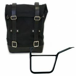 Valige Laterali Kit Borsa Unit Garage Nero Pan America Sx