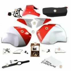 Styling Kit Kit Unit Garage 1225 R1200gs 2008-2012 Gr86 Bianco