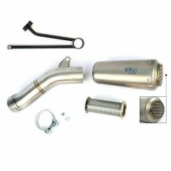 Scarichi Completi Kit Unit Garage Basso Titanio Frangifiamma Rninet 21