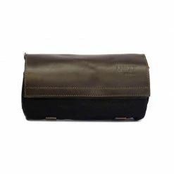 Tessuto Borsello Unit Garage Atacama Canvas Nero Marrone