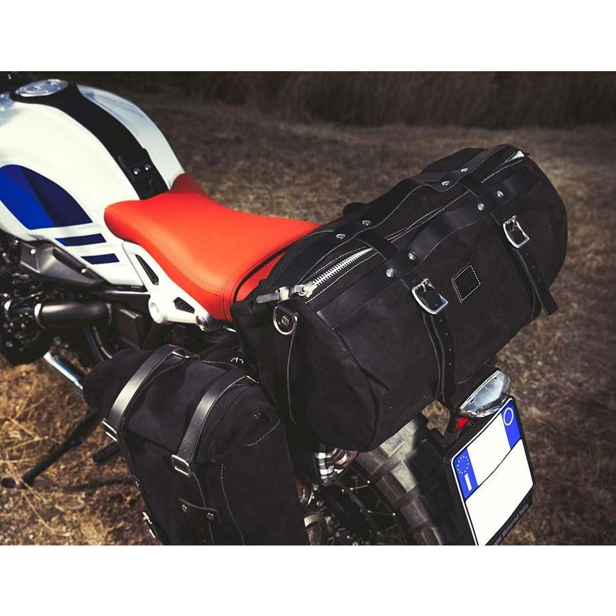 Tessuto Unit Garage Borsa Duffle Kalahari 43l Canvas Nero 5 Tessuto Unit Garage Borsa Duffle Kalahari 43l Canvas Nero - immagine 3