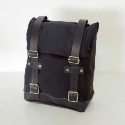 Tessuto Unit Garage Borsa Canvas Nero