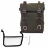Valige Laterali Unit Garage Canvas+telaio Sx Triumph Scrambler Verde 2 Valige Laterali Unit Garage Canvas+telaio Sx Triumph Scrambler Verde -UNIT GARAGE Saldi unitgarage canvas triumphscrambler verde