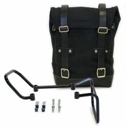 Valige Laterali Unit Garage Borsa Canvas+telaio Husqvarna 401 Nero