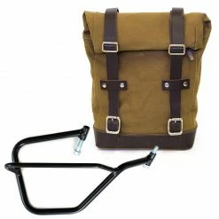 Valige Laterali Borsa Canvas+telaio Dx Unit Garage Beige Marrone