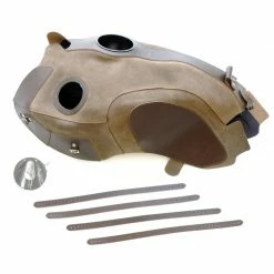 Copri Serbatoio Unit Garage Cover Serbatoio In Crosta Di Cuoio Grigio