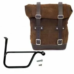 Valige Laterali Unit Garage Borsa+telaio Dx Speed Twin Marrone