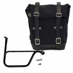 Valige Laterali Unit Garage Borsa+telaio Dx Speed Twin Nero