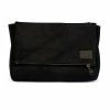 Tessuto Borsa Unit Garage Messenger Fezzan Cuoio Nero -UNIT GARAGE Saldi unitgarage fezzanmessengerbag nero