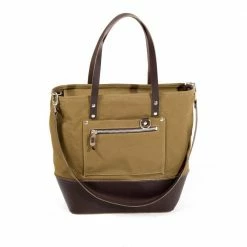Tessuto Unit Garage Borsa Day Mojave Canvas Beige -UNIT GARAGE Saldi unitgarage shoppingbag verde 3