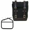 Valige Laterali Kit Borsa Laterale Unit Garage U001-1007 Nero Marrone -UNIT GARAGE Saldi unitgarage u001 1007 neromarrone