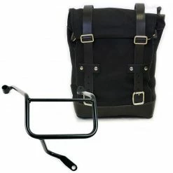 Valige Laterali Borsa Unit Garage Canvas Dx Tenere 700 Nero