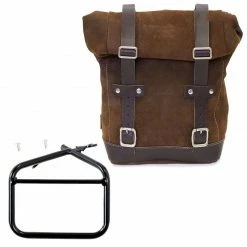 Valige Laterali Kit Borsa Laterale Unit Garage U002-1007 Marrone