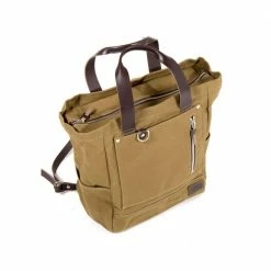 Tessuto Unit Garage Zaino Namib 18l Canvas Verde Marrone